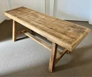 Timber Bench Seat - Rustic