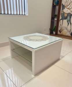 White Vogue Side Table