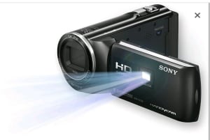 Sony video camera HDR-PJ230 60p HD Handycam with Built-in Projector