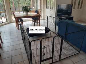 Puppy Enclosure Indoor Outdoor Pet Dog Rabbit Playpen Gate Fence
