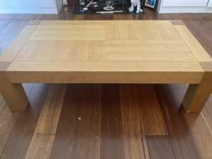 Solid Beech Coffee Table