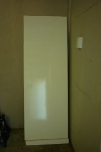 Kitchen Cupboard Side Panel Long white gloss
