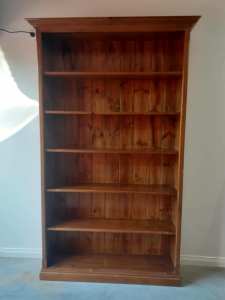 Large Baltic Pine Bookcase