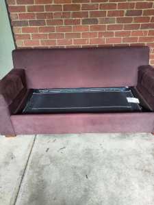 2.5 seat micro suede Sofa Bed