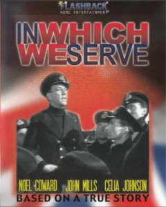 * RRP $30 * 1942 DVD In Which We Serve 114min Full Frame B&W Movie St Kilda East Glen Eira Area Preview