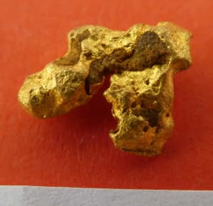 Australian Natural Gold Nugget 0.66 grams. High Purity. Very Clean.
