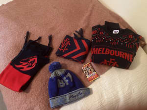 New Large sized Demon Jumper & scarves&beanies