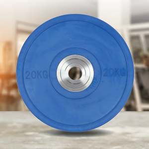20KG PRO Olympic Rubber Bumper Weight Plate...