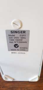 Singer ESP 2 electronic clothes press