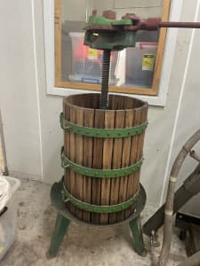 Wine making equipment