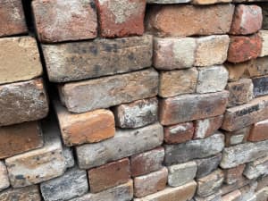 Old hand made bricks
