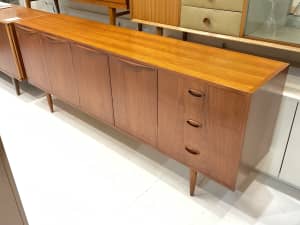 *SOLD PPU* Genuine Chiswell Long Sideboard Mid-Century Restored