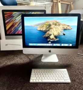 Late 2013 iMac, with wireless keyboard
