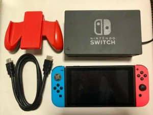 Nintendo Switch - Neon Blue Neon Red Joy-Con