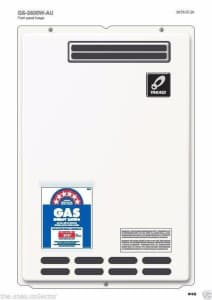 TAKAGI 26L 6 STAR NG/LPG Continuous Flow Gas Hot Water Heater,