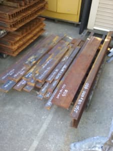 Steel Off-cuts - Mostly Flat Bar, Various Sections & Lengths