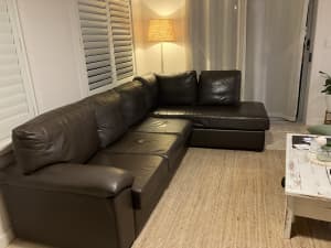 Moving home, no space to the 5 Seater Leather Sofa with Chaise