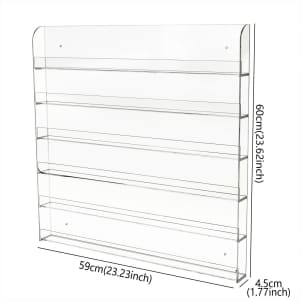 Acrylic Dipping Powder Wall Rack