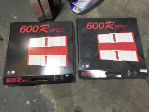 2x Hlg 600r spec led grow lights