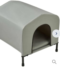 Canvas portable dog kennel