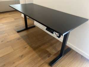 Electric Sit Stand Desk Large 1800x750mm Black