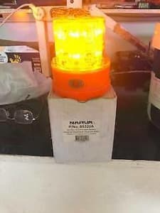 Narva LED amber portable strobe beacon magnetic base light