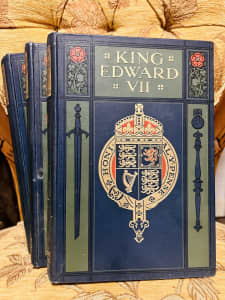 Antiquarian 1910 King Edward VII, His Life and Reign