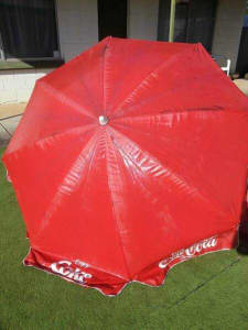 coca cola coke umbrella