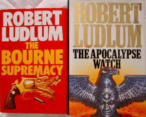 FIRST EDITION HARDCOVER BOOK BY ROBERT LUDLUM