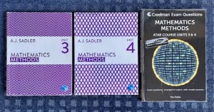 Year 12 ATAR Maths Methods texts/study guides