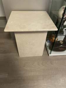 MARBLE TABLES (TRAVERTINE) TABLES (2)