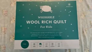 Wool rich Quilt for Cot