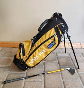 Kids Future Star golf bag with stand 