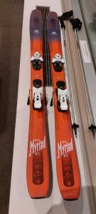 Salomon Myriad Skis, X Pro Boots and Leki Carbon Poles