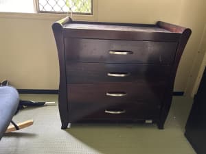 Nappy table/ dresser