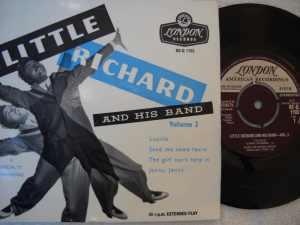 LITTLE RICHARD AND HIS BAND VOL3 45rpm 7EP RE-O1103 V/GOOD CONDITION