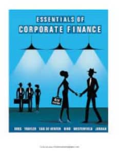 Essentials of Corporate Finance 4th Edition