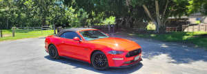 2021 FORD MUSTANG GT 5.0 V8 10 SP AUTOMATIC 2D CONVERTIBLE