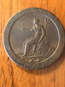 🦘🦘🦘Australian Proclamation Cartwheel penny 1797