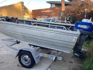 Tinnie Boat and Trailer for Sale