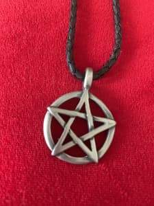 Pewter pendants- Dragon and Star of David