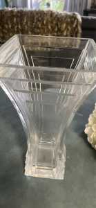 Art Deco. Lead Crystal Vase