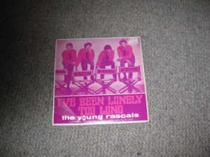The Young Rascals single with oroginal cover