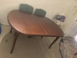 Parker mahogany table