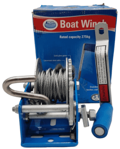 ARK Small Hand Winch rated up to 275kg with 4mm x 6m Cable