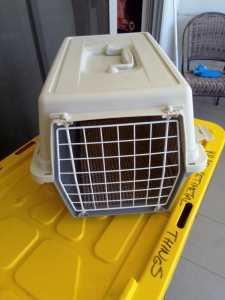 Portable dog/cat transport cage