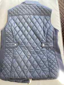 Ladies padded sleeveless jacket size 14 New