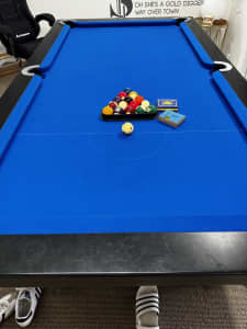 7ft Pool Table Slate Bed