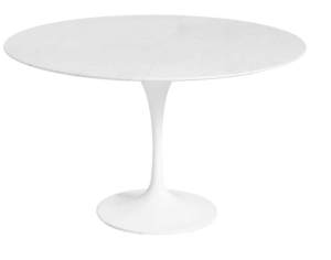 Glicks - Tulip Dining Table Round Marble 120cm Eero Saarinen Replica