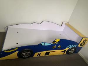FREE!!!Single bed Race car frame with understorage